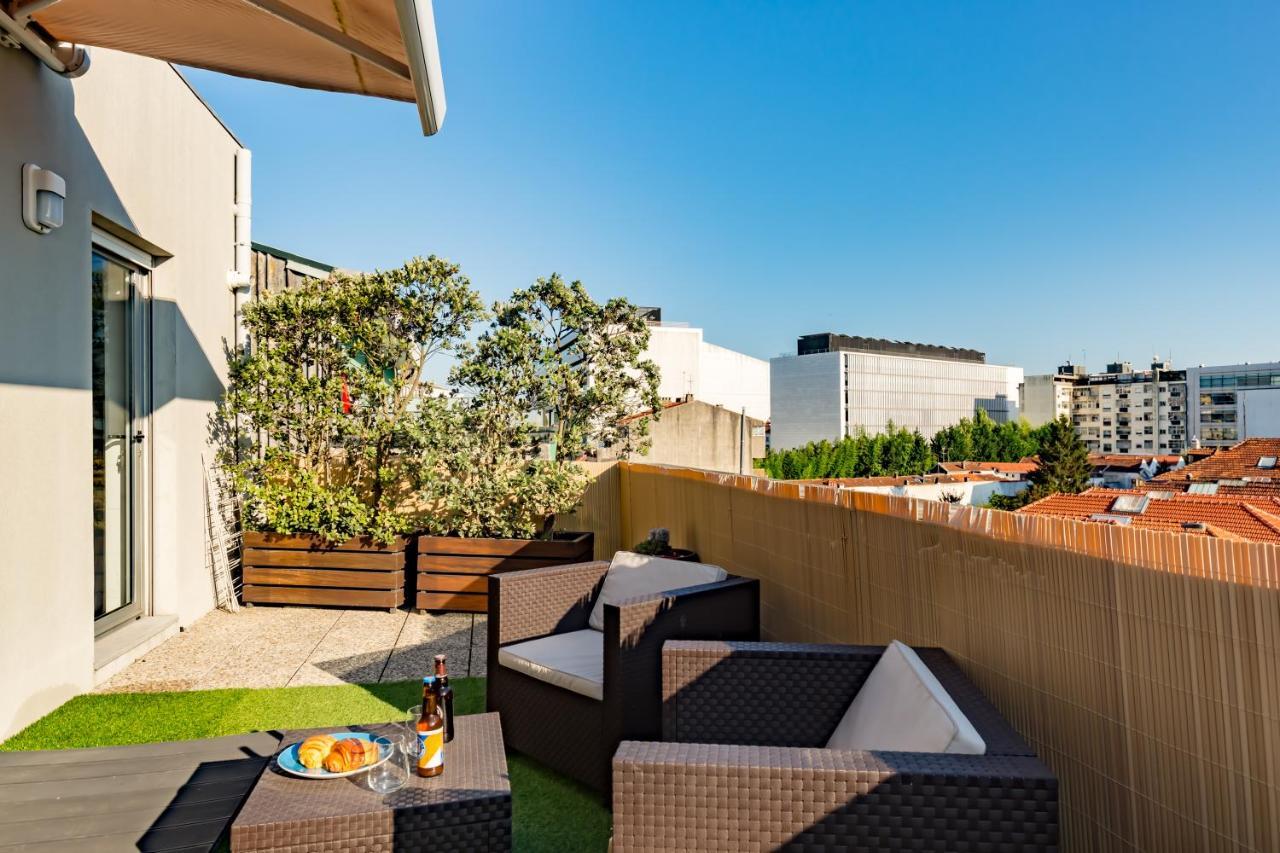 Music Relaxing Apt With Bikes, Terrace & Parking ポルト エクステリア 写真